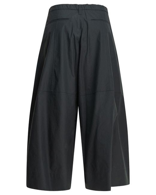 Max Mara Blue Casual Cotton Pants