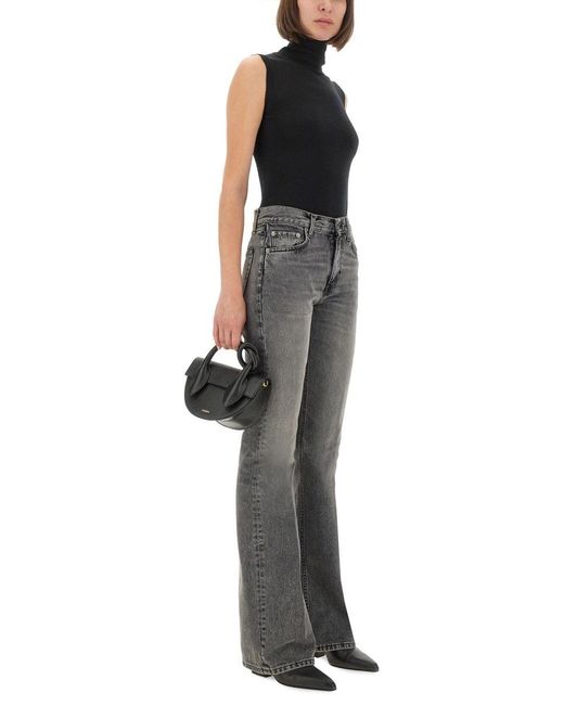 Haikure Gray Cotton Jeans