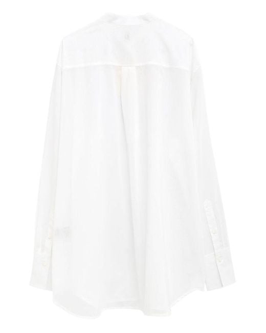 Totême  White Long Sleeve Shirt