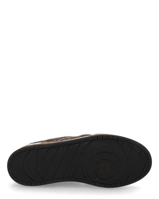 Fendi Brown Sneaker Match"