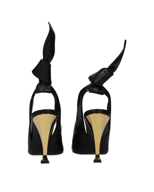 Givenchy Black Beauw Sandals Leather