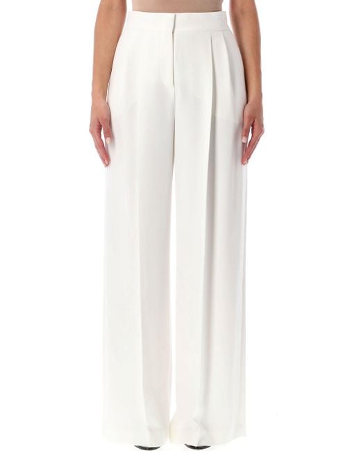 Alberta Ferretti White Hosen weiß