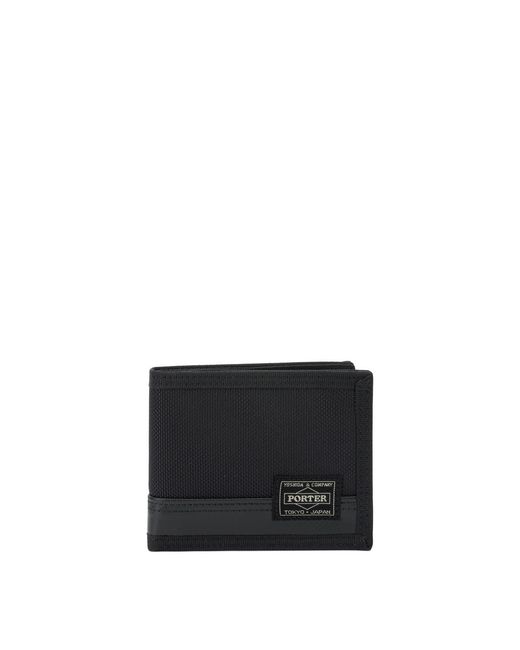Porter-Yoshida and Co Black Heat Wallets & Card Holders for men