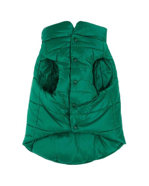 Moncler Green Grass Nylon Dog Padded Jacket