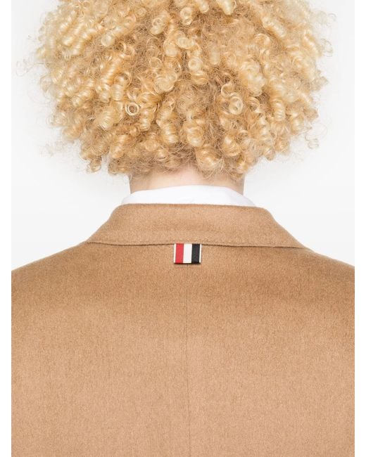 Thom Browne Natural Single Breasted Blazer