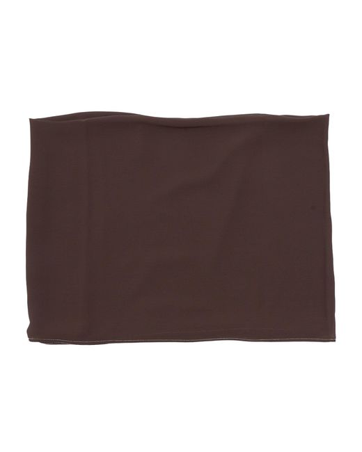 Peserico Brown Scarf