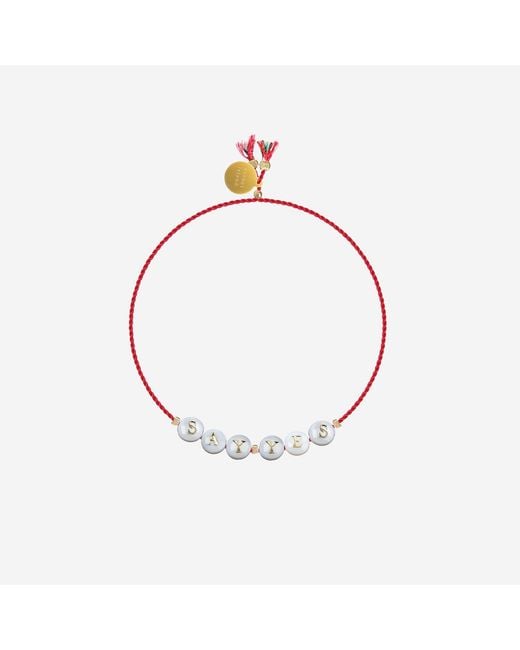 Sorbet Island White Shell Bracelet With Glass Beads