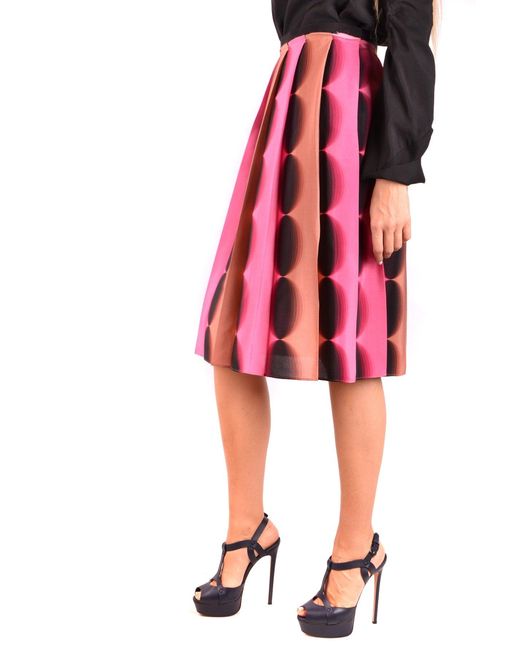 Marco De Vincenzo Red Skirts