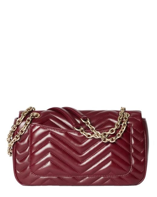 Gucci Purple "Gg Marmont" Bag