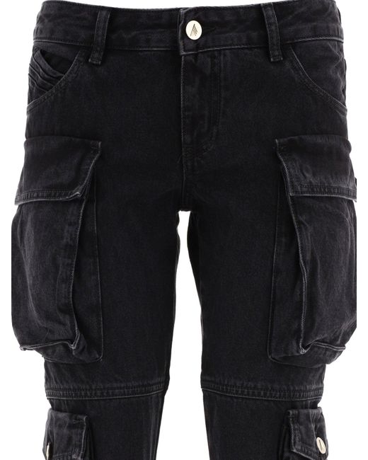 The Attico Black "essie" Jeans
