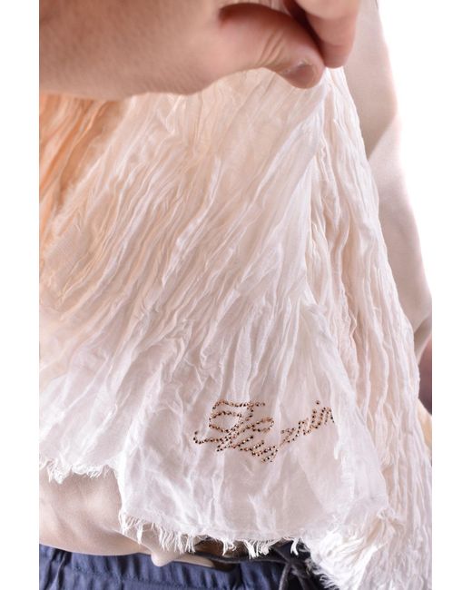 Blumarine Natural Sciarpe