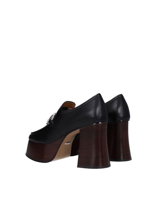 Gucci Black Décolleté Donna Pelle Nero