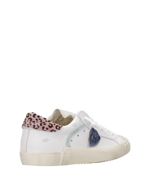 Philippe Model White Sneakers
