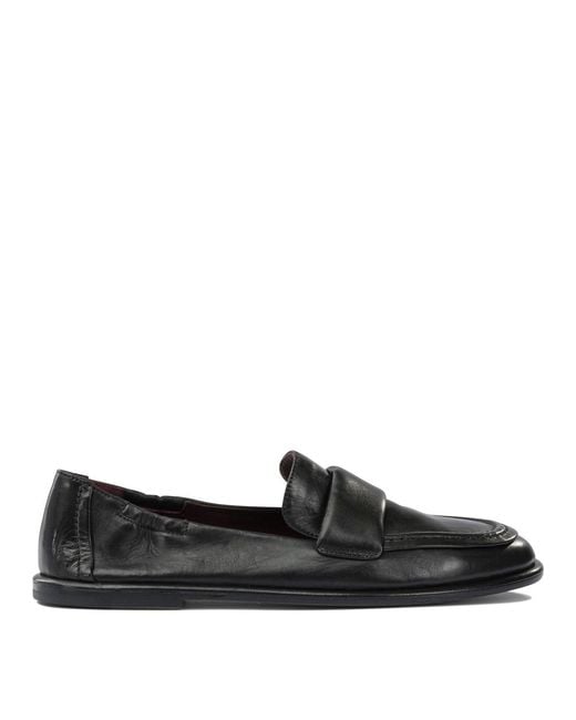 Pomme D'or Black Loafers & Slippers