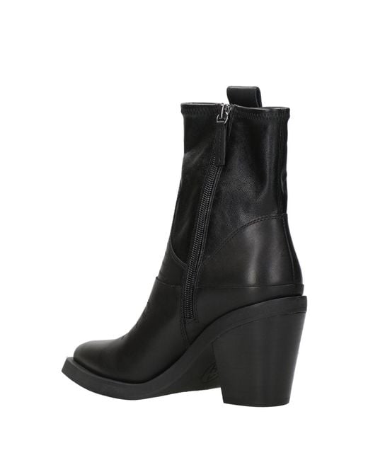 Ash Black Boots