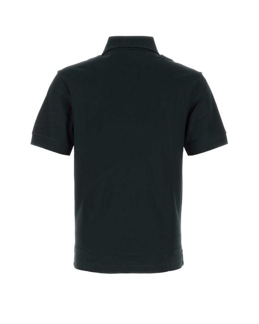 Burberry Black Piquet Polo Shirt