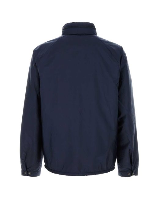 Prada Blue Logo Jacket