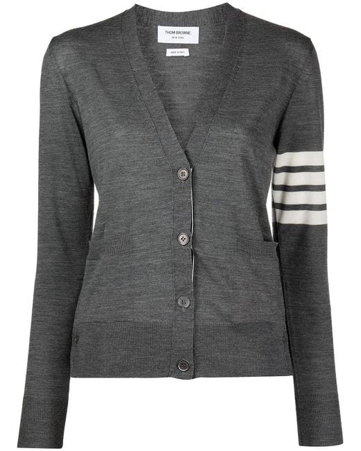 Thom Browne Gestreept Vest in het Black