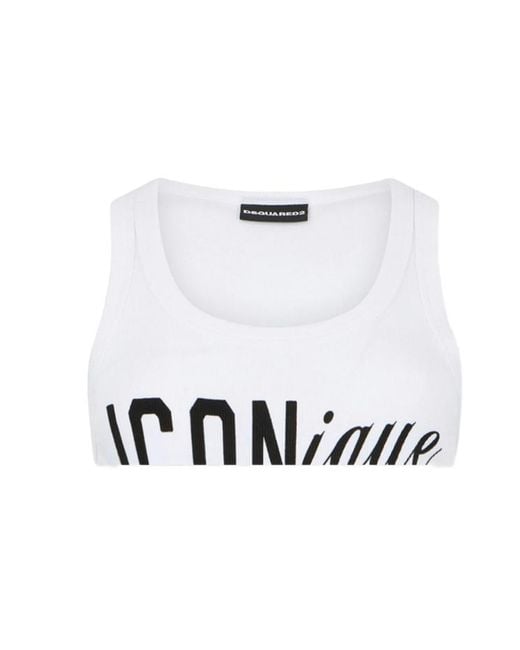 Débardeur DSquared² en coloris White