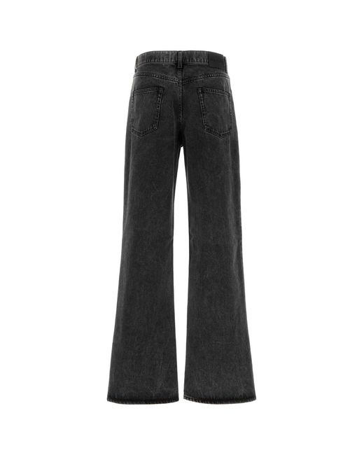McQueen Black Denim Jeans for men