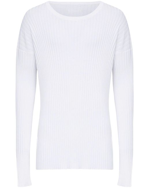 MM6 by Maison Martin Margiela White Crewneck