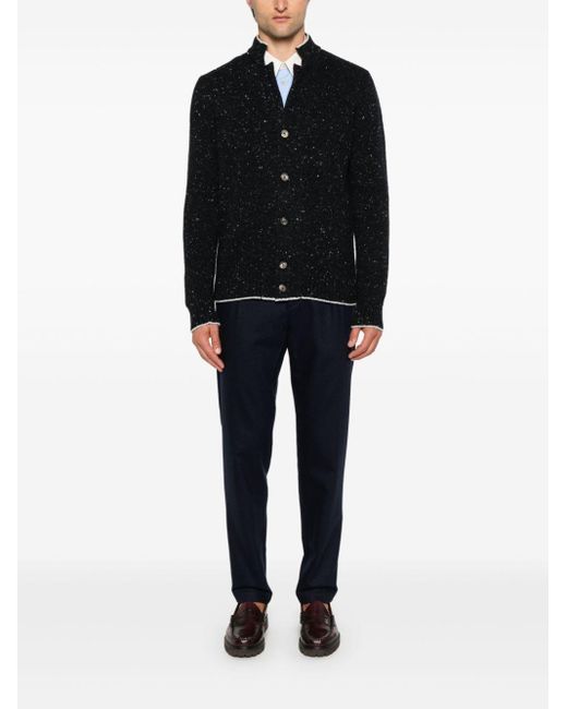 Eleventy Blue Pantalone Regular Pences for men