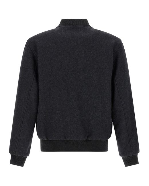 'Volker' chaqueta de bombardero reversible Dries Van Noten de hombre de color Blue