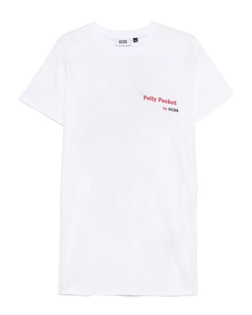 Gcds White Baumwollkleid