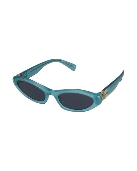 Miu Miu Blue Sunglasses 0 Mu 09 Ys 19 L09 T Anise Opal /20/140 for men