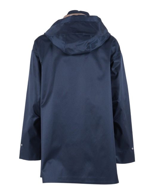 DUNO Blue Short High Collar Jacket