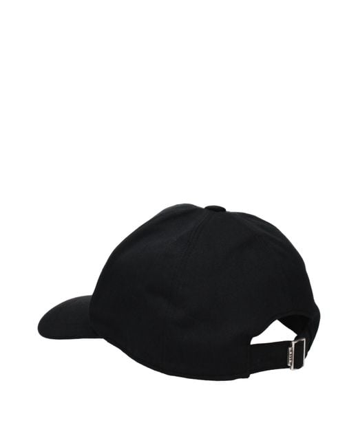 MSGM Black Hats Cotton