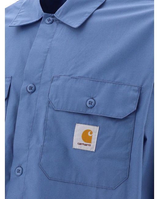 Camisa de "artesanía" de Carhartt de hombre de color Blue