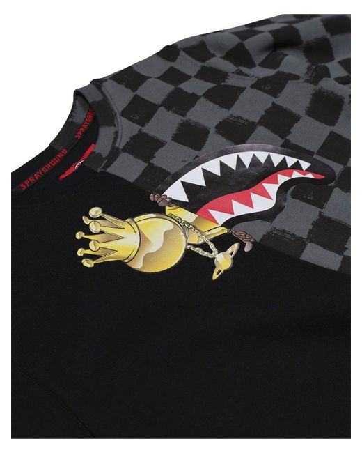 Sprayground Black Jersey "Astromane"