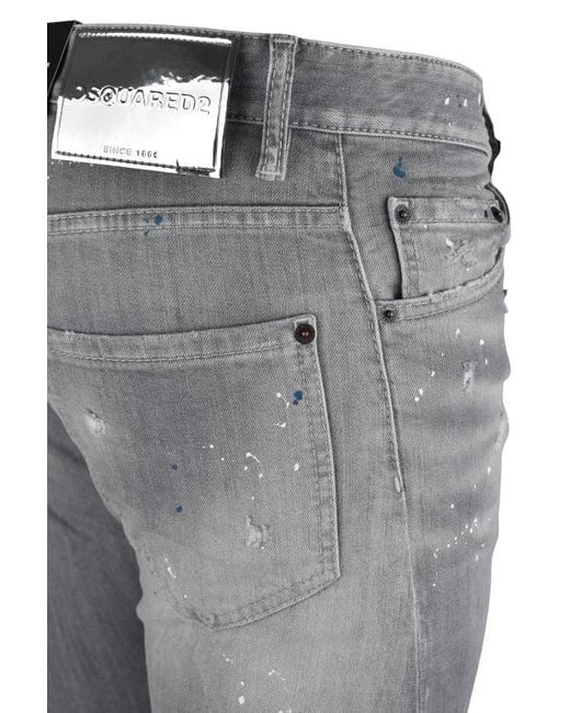 DSquared² Gray Sexy Twist Jean