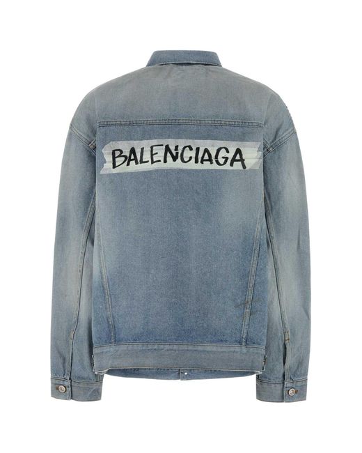Balenciaga Blue Denim Jacket