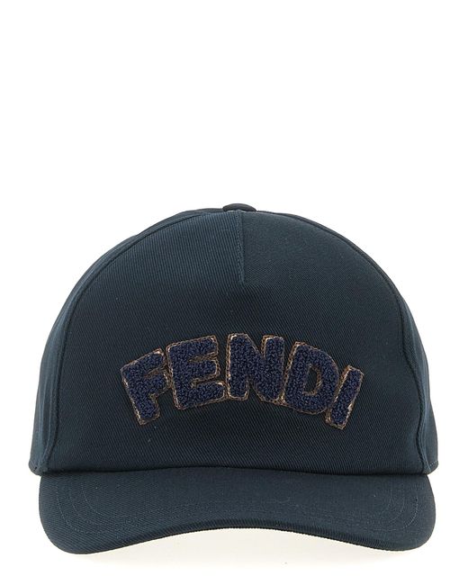 Fendi Patch Cap in Blue für Herren