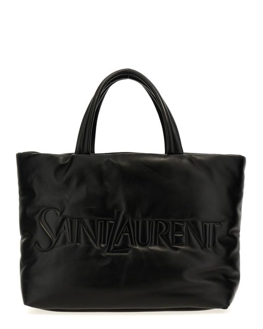 Saint Laurent Black Schopper-Tasche ''