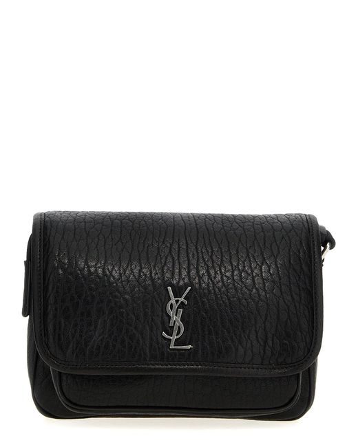 Saint Laurent 'messenger Small Niki' Crossbody Bag in het Black voor heren