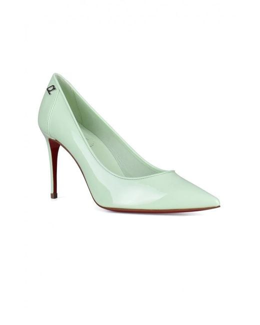 Christian Louboutin Green Sporty Kate 85 Pumps