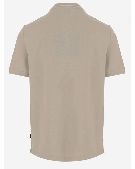 Boss Natural Cotton Polo Shirt for men