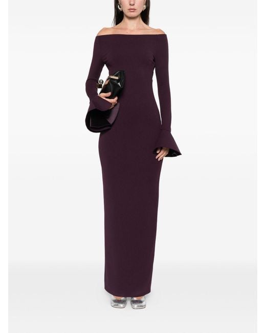 Solace London Purple Maxi Dresses