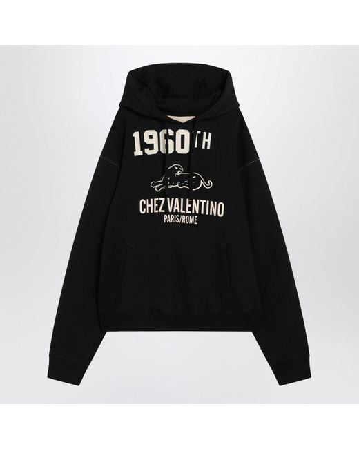 Valentino Black Sweater 1960 Chez for men