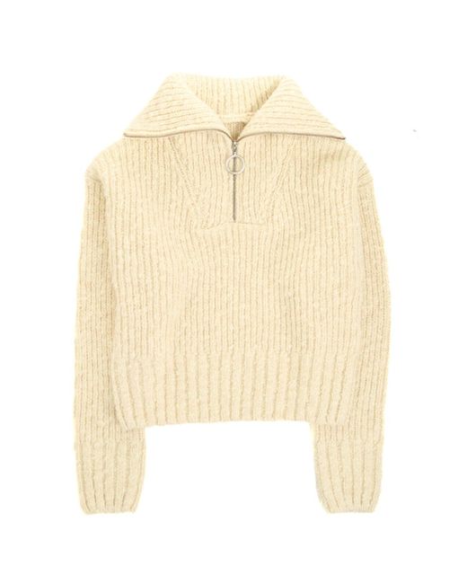 Pulls White AMI en coloris Natural