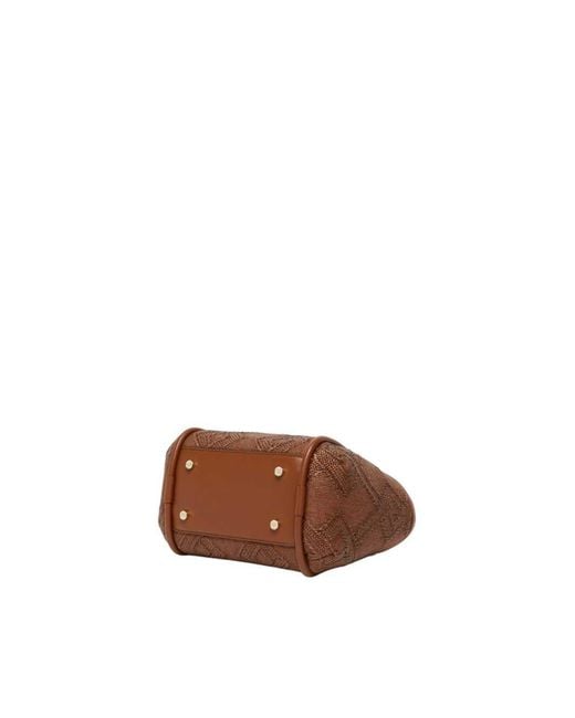 Max Mara Brown Extra Small Marine Bag