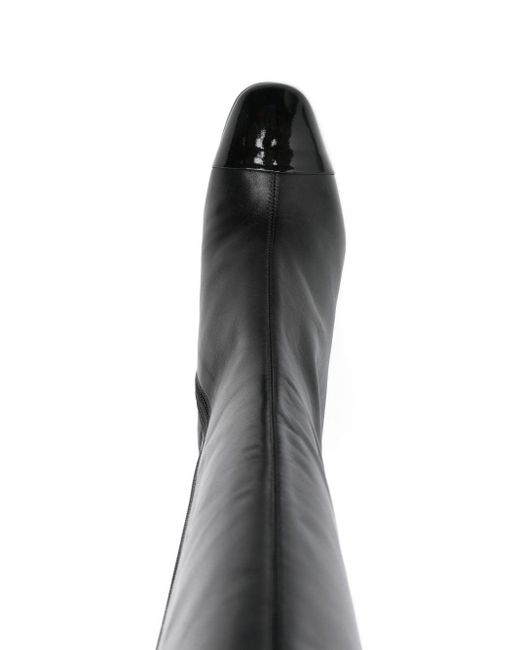 CAREL PARIS Black Sonnenaufgang Lederstiefel
