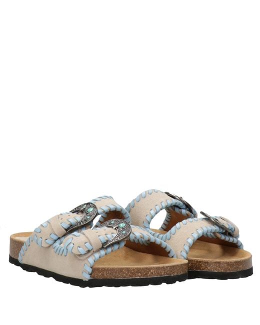 Taji White Sandals