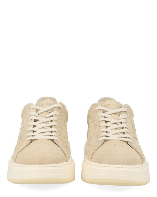 Woolrich Natural Solid Pelle Sneakers
