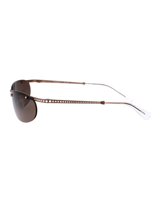 Swarovski Brown Sunglasses