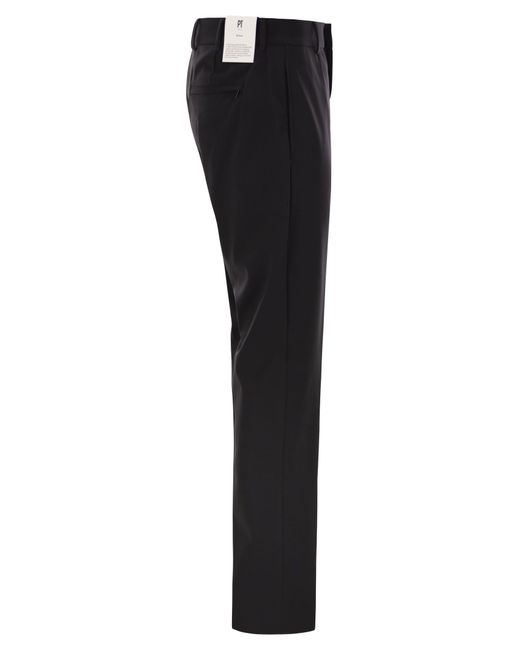 Epsilon 'pantalon en tissu technique PT Torino pour homme en coloris Black