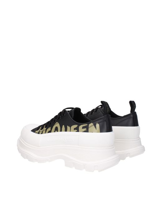 Alexander McQueen Multicolor Sneakers Leather/Khaki for men